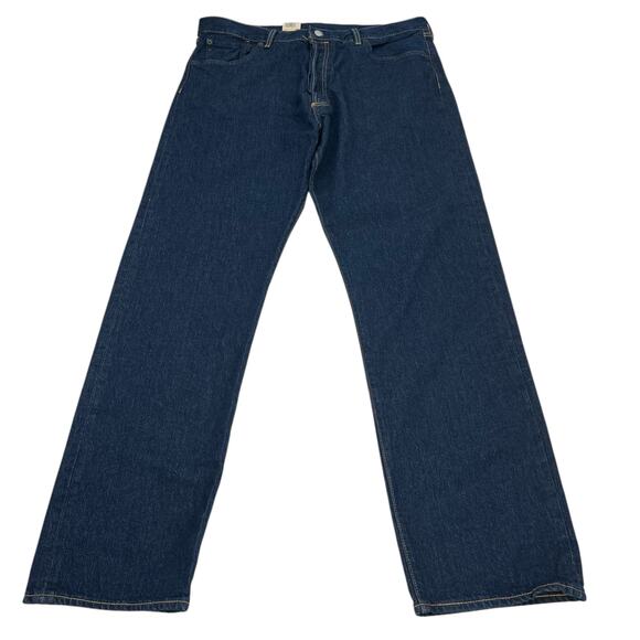 Levi’s 501 Original big E button fly men’s dark wash jeans